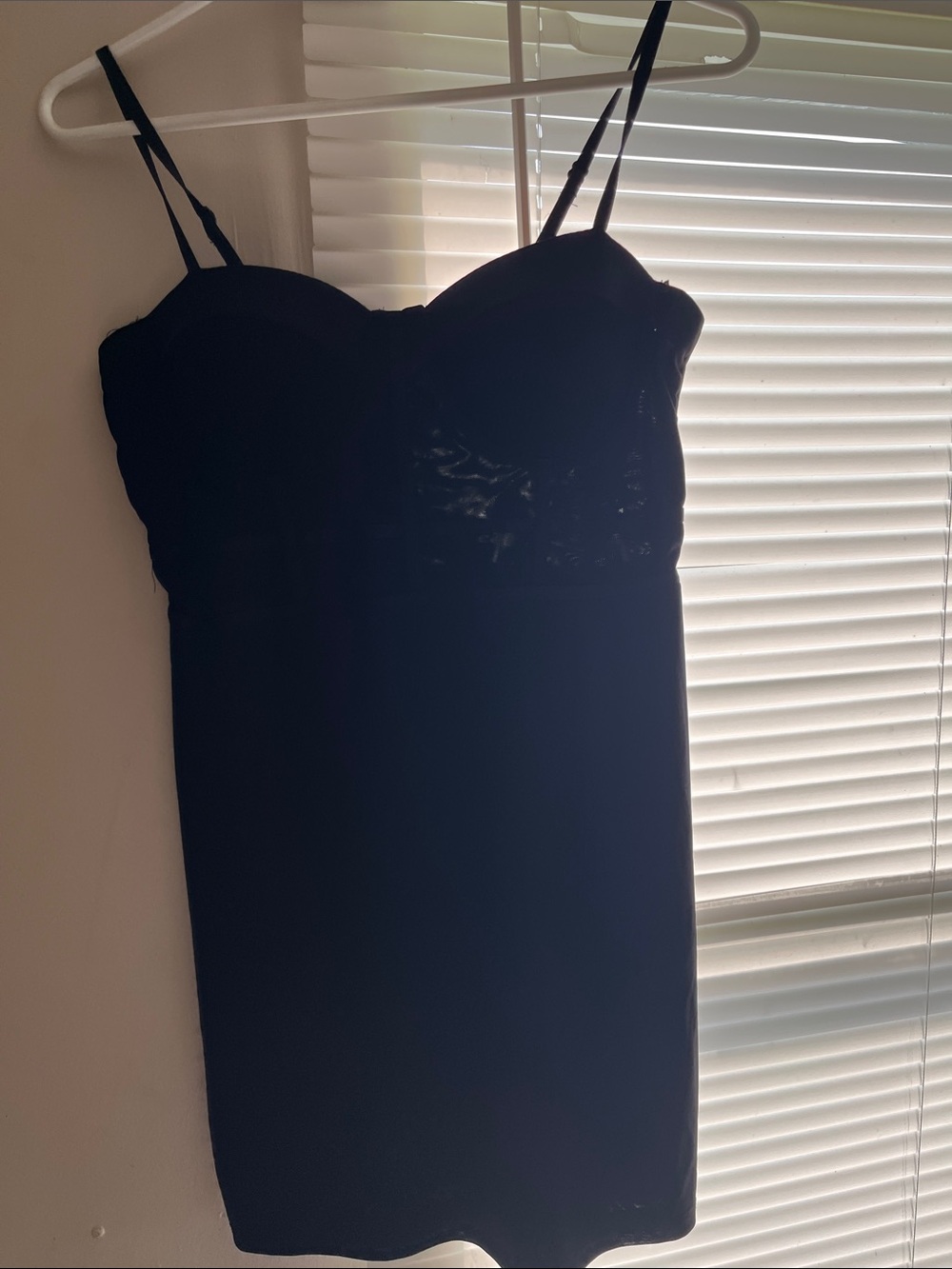 Haute Monde Black Strapless Bustier Dress